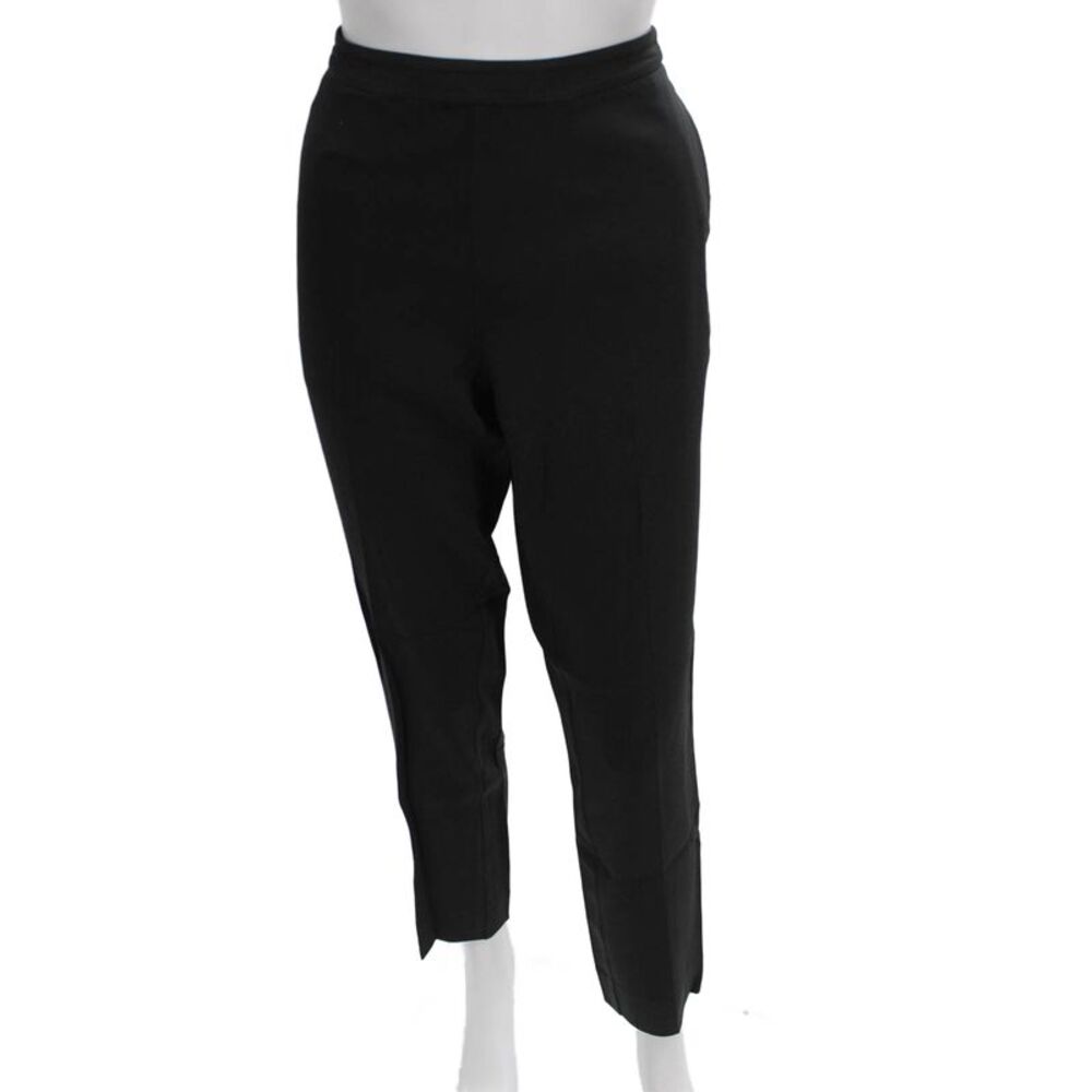 Maison Martin Margiela Women Black Ankle Pants Viscose Size 4